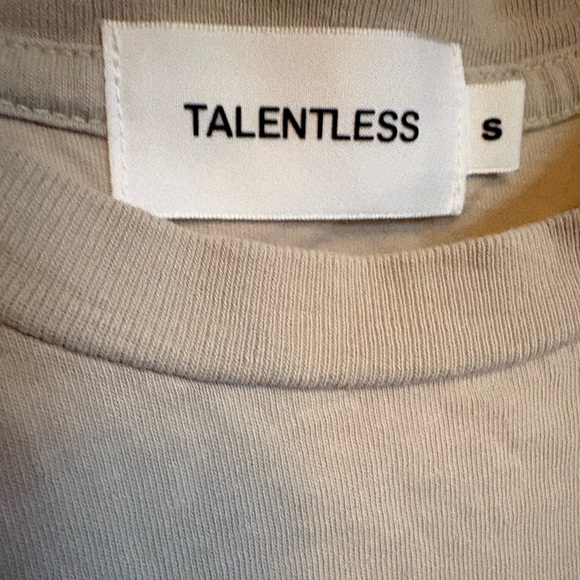 Talentless Ombre Shoer Brown Crop Tee Shirt  ✨Sz XS/S - Picture 7 of 7